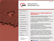 Tablet Screenshot of integrationsagentur-awo.de